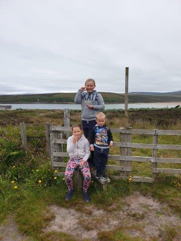 Sarah - Walking with siblings